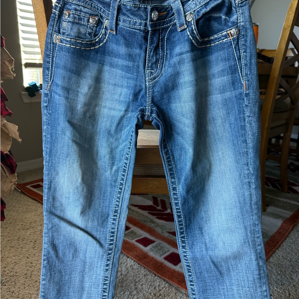 Miss Me Blue Ankle Jeans